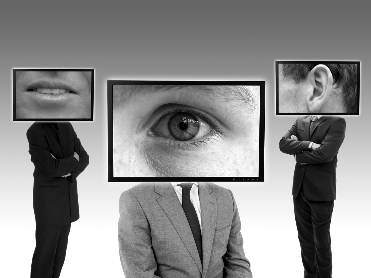 employee monitoring. Bosses spying through digital platforms